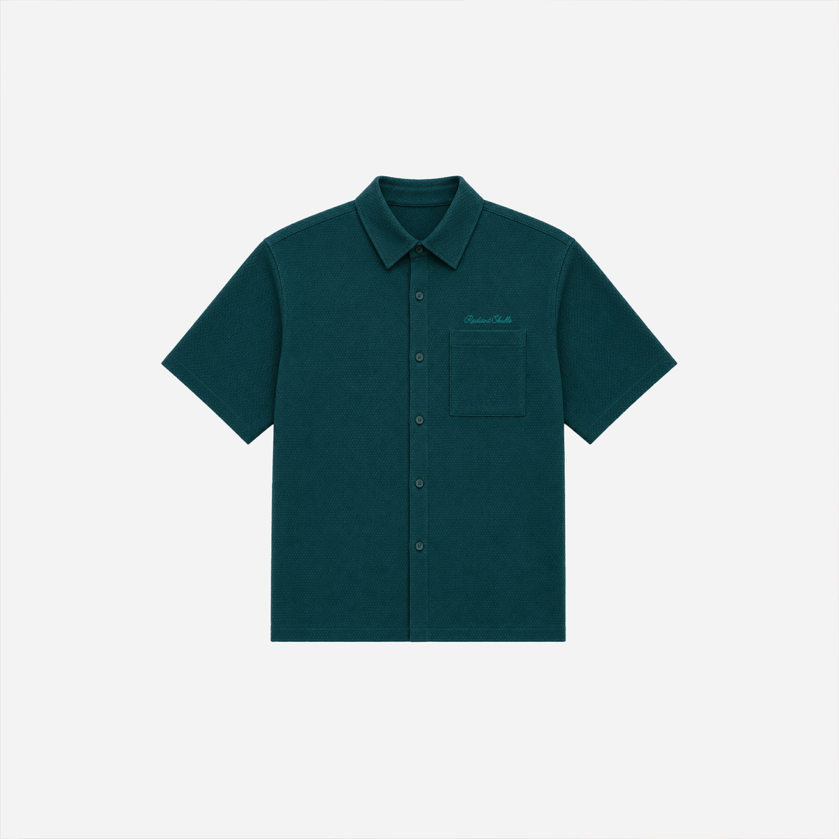 Camisa Clásica - Verde Petróleo