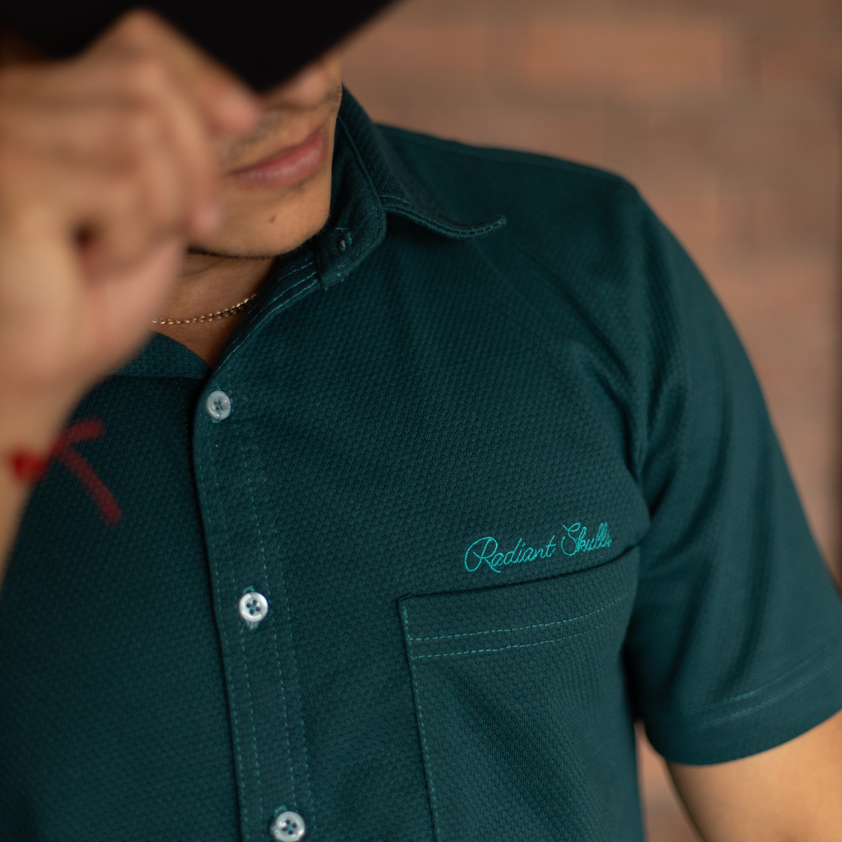 Camisa Clásica - Verde Petróleo